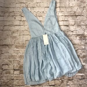 Tobi sky blue dress with tags